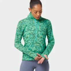New ⭐ Stio Women's Second Light Pullover 😍 -Stio Sales W Second Light Pullover Forest Canopy Camo 5 Top