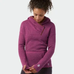 Wholesale 🧨 Stio Women's Sweetwater Fleece Hoodie 🧨 -Stio Sales W Sweetwater Fleece Hoodie Backyard Berry 3