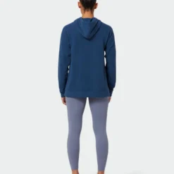 Best Sale 🧨 Stio Women's Turpin Fleece Hooded Pullover 🌟 -Stio Sales W Turpin Fleece Hooded Pullover Navy Peony Heather 2 Full